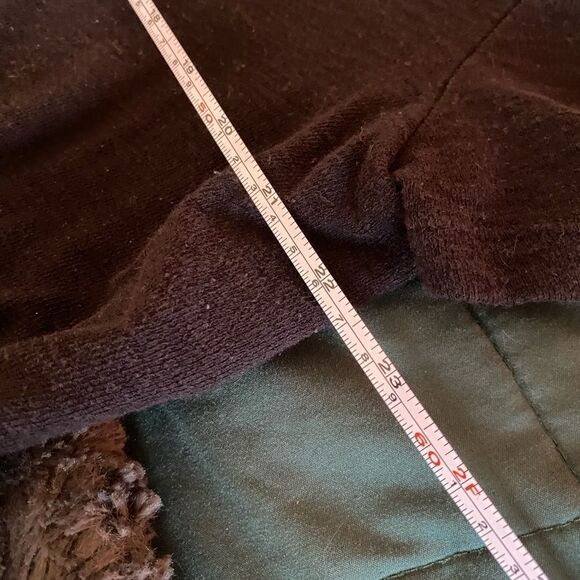 Old Navy Black Cotton Wrap Top Short Sleeve Size XL - Picture 4 of 8